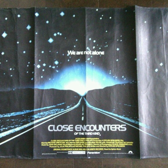 Movie Poster Film Close Encounters of The Third Kind Original Steven Spielberg - Picture 11 of 16